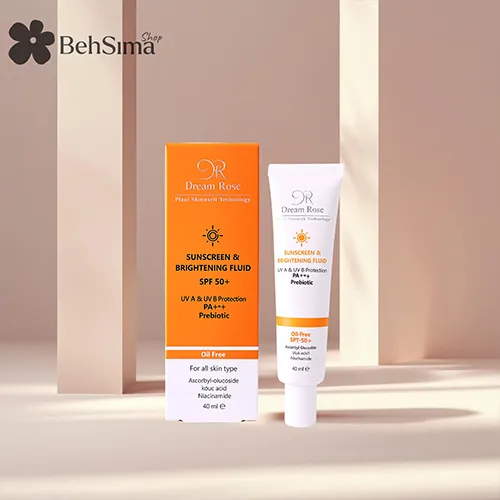 فلوئید ضد آفتاب فاقد چربی و روشن‌کننده دریم رز