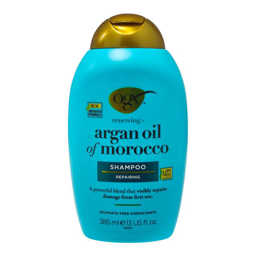 شامپو آرگان مراکشی آبی OGX حجم 385 میل
